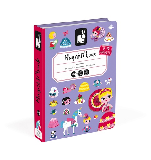 [JURATOYS-J02725] Magneti'book - Princesses