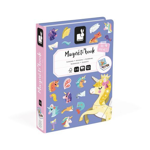 [JURATOYS-J02584] Magneti'book - Licornes