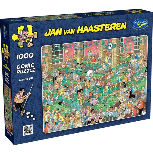 [Jumbodiset-20054] Puzzle JVH 1000 pièces - Jouons au billiard !