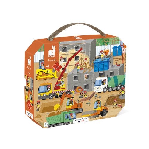 [JURATOYS-j02604] Puzzle 36 pcs - chantier