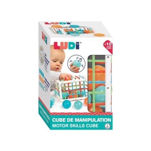 [JPM TOYS-30093lu] Ludi - Cube de manipulation