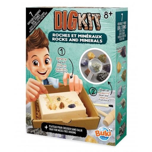 [JPM TOYS-BU440] digkit pierres et mineraux