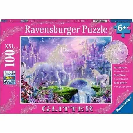 [RAVENSBURGER-129072] puzzle 100 pces XXL - royaume de la licorme