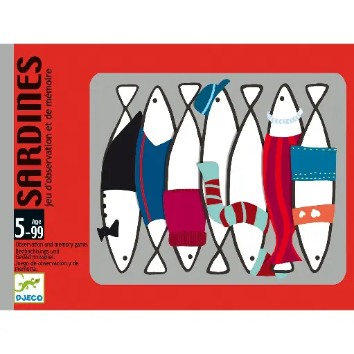 [Djeco-DJ05161] Cartes - Sardines