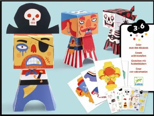 Arty paper - Pirates décalques