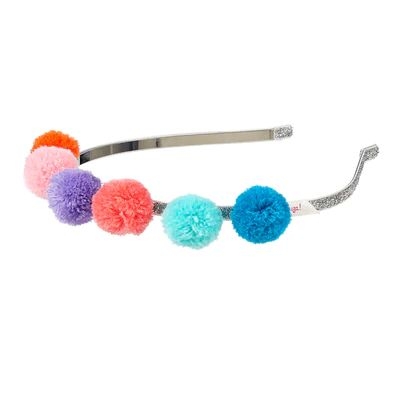 [PHANINE-106427] Serre-tête Nicole pompons