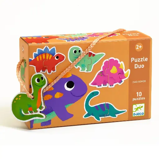 [Djeco-DJ08263] Puzzle Duo Dinos