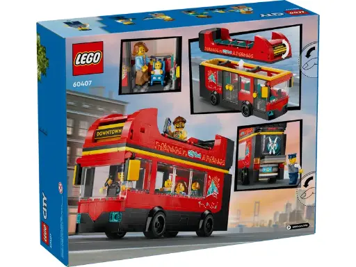 [Lego-60407] Lego City - Bus touristique double étage 