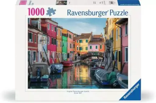 [Ravensburger-120006237] Puzzle 1000 pieces Burano Italie