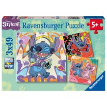 [RAVENSBURGER-120010708] 3 Puzzles - Stitch