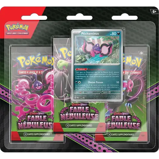 [Asmodee-POK29055955] Pokemon EV 6.5 - Blister 3bs 