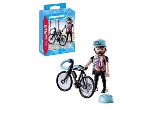 [Playmobil-71478] 71478 - Cycliste