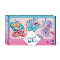 [JURATOYS-J07793] Magic ocean - 3 porte-clefs à diamanter