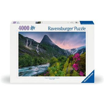 [RAvensburger-8118] Puzzle 4000 pièces - Au cœur des montagnes