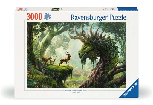 [Ravensburger-8088] Puzzle 3000 pièces - Le réveil du dragon