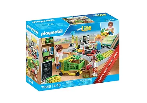 [Playmobil-71648] Supermarché de produits Bio