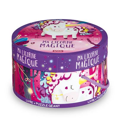 [Sassi-9788830311190] Puzzle (30 pièces) - Ma Licorne Magique + poster