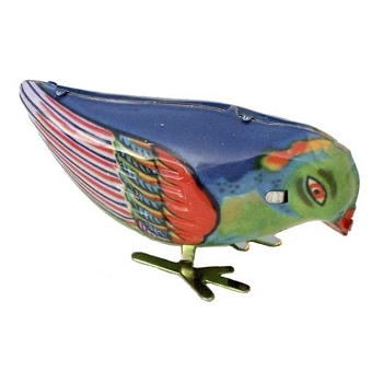[Trousselier-B85029] Oiseau Mécanique à Clé - Objet de Collection