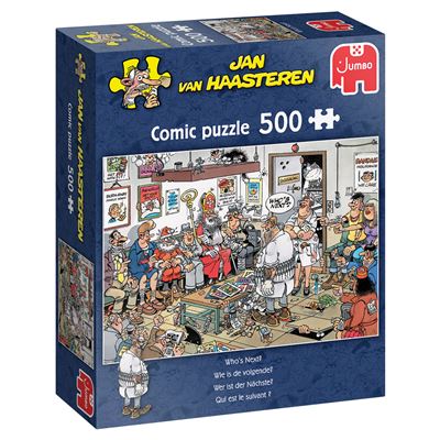 [Jumbo-1110100326] Puzzle JVH 500 pièces - Qui est le suivant?