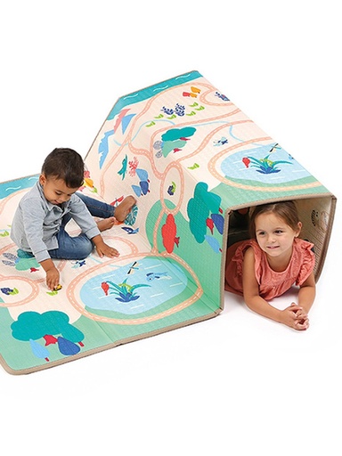 [jpmtoys-LU20016] LUDI-GRAND TAPIS PLIABLE REVERSIBLE