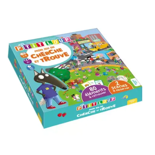 [9791039542876] P'tit loup - Mon jeu de cherche et trouve 