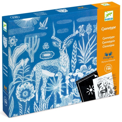 [Djeco-DJ09343]  Cyanotype - Savane nocturne - Djeco