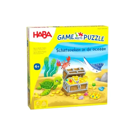 [HABA-2011723002] Game meets puzzle - Chasse au trésors en mer