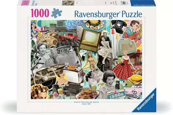 [ravensburger - 120006183] Puzzle 1000 pièces - Les années 50