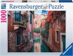 [Ravensburger-120005810] Puzzle 1000 pièces - Automne à Venise