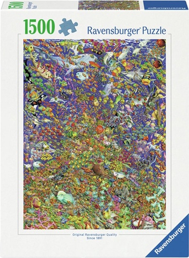 [ravensburger - 120004363] 120004363 -  Puzzle 1500 pcs - De nombreux Pêche colorés