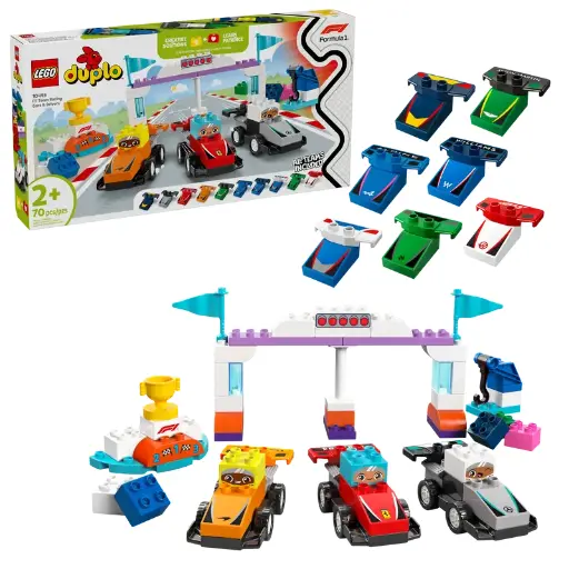 [LEGO-10445] Lego duplo 10445 - Voitures de course F1 et pilotes 