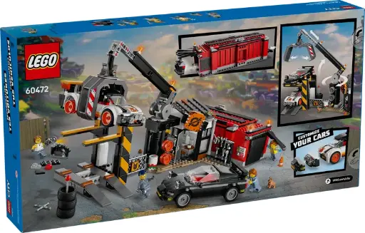 [Lego-60472] LEGO City - Ferraille avec voitures
