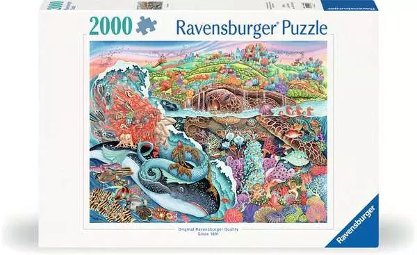 [Ravensburger-120014843] Puzzle 2000 pcs - Le mythe de Thalassa