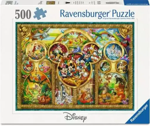[ravensburger-120000945] 120000945 Puzzle 500p - Famille Disney