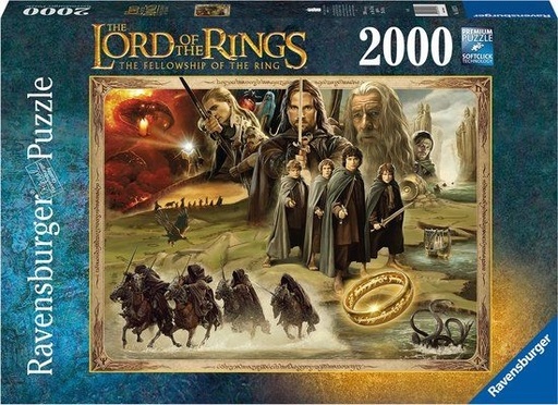 [ravensburger-172948] 172948 Puzzle 2000 lord of the rings - Les deux tours