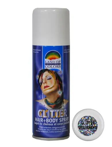 [espa-41012] Spray cheveux et corps paillettes holographique