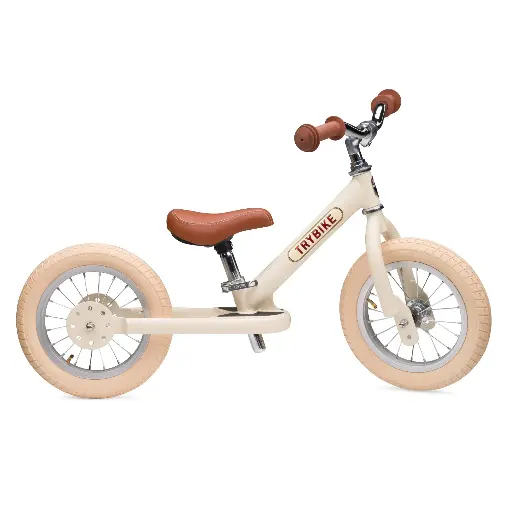[manchild-TBS2CRMVIN] draisienne trybike metal vintage crème