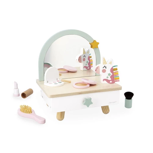 [JURATOYS-J06463] Licorne - Coiffeuse de table