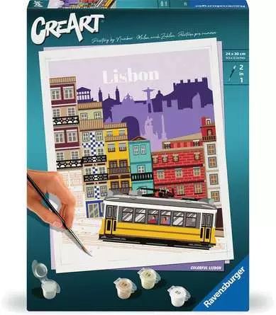 [RAVENSBURGER-255221] CreArt - 24x30cm - Lisbon