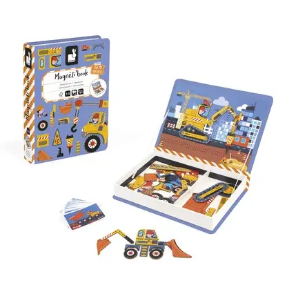 [JURATOYS - J02526] Magneti'book - Construction