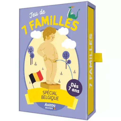 [9791039561167] Auzou - Jeu des 7 familles spécial Belgique