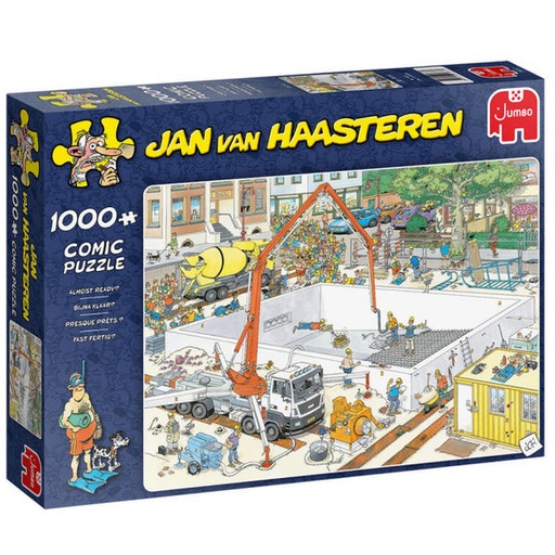 [Jumbo-20037] Puzzle JVH 1000 pièces - Presque prêts ?