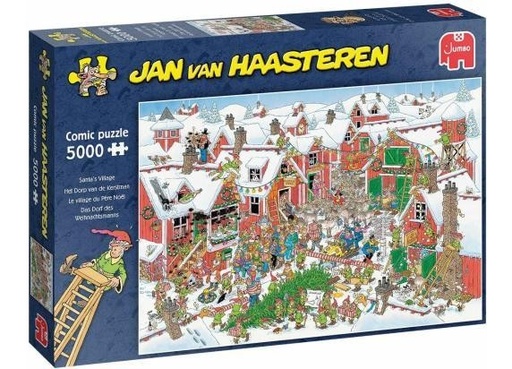 [Jumbo-20076] Puzzle JVH 5000 pièces - Le village du Père Noël