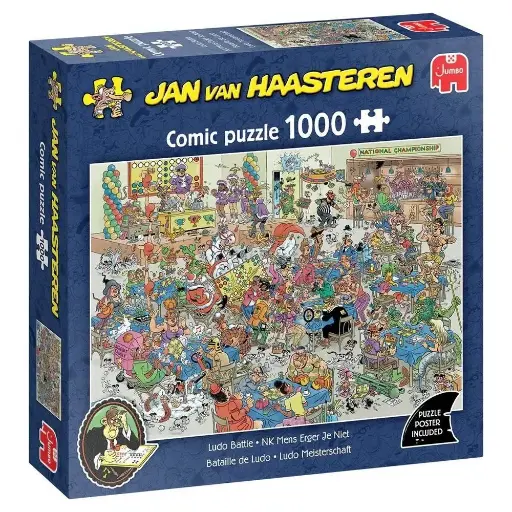 [Jumbo-1110100482] Puzzle JVH 1000 pièces - Bataille de Ludo
