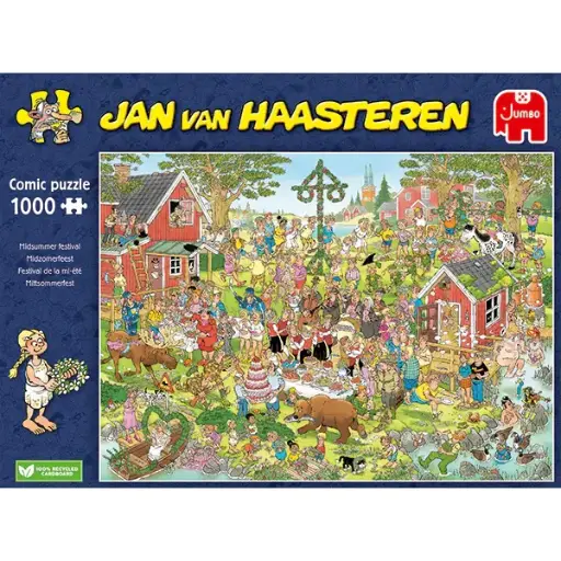 [jumbo-1110100617] Puzzle JVH 1000 pièces - Festival de la mi-été