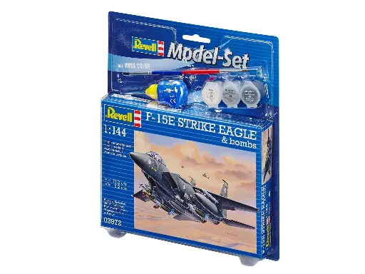 [Revell-63972] Maquette F-15E Strike Eagle 1:144 Model Set