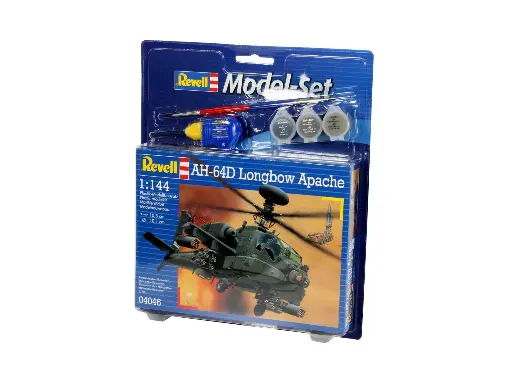 [Revell-64046] Maquette AH-64D Longbow Apache 1:144 Plastic Model Set