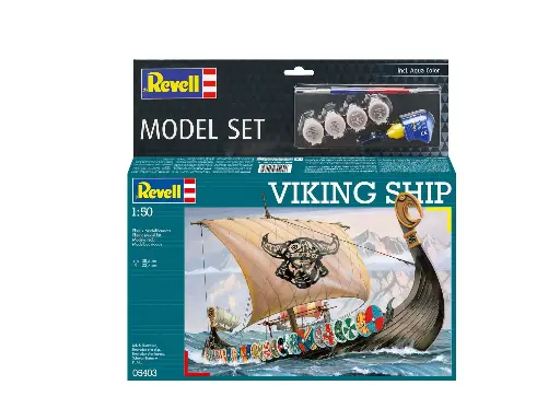 [Revell-65403] Maquette Viking Ship Model Set