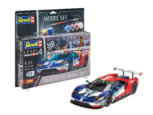 [Revell-67041] Ford GT Le Mans 2017 Model Set (1:24 Scale)