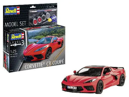 [Revell-67714] Maquette Corvette C8 Coupé